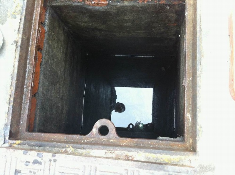 清洗、处理后的窨井